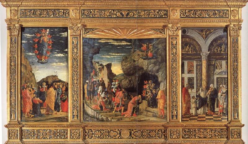 Andrea Mantegna Triptych Germany oil painting art